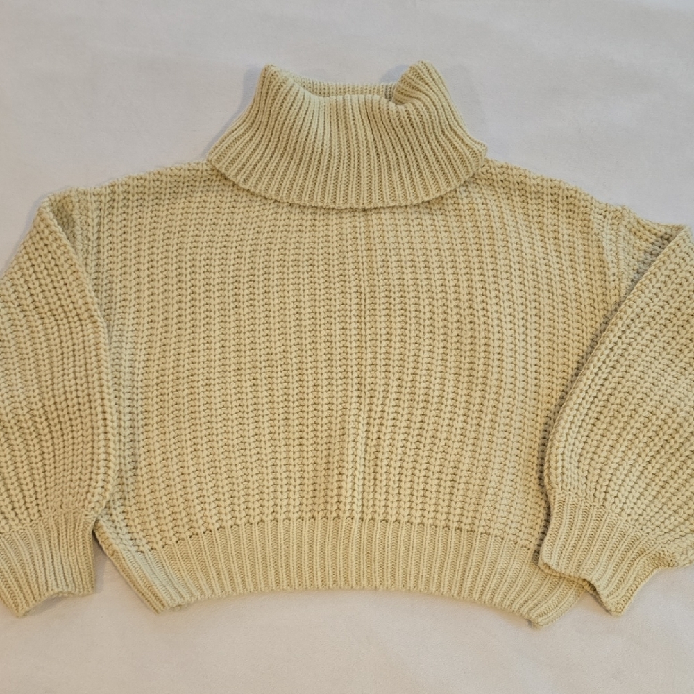 Cozy Cream Turtleneck Sweater
